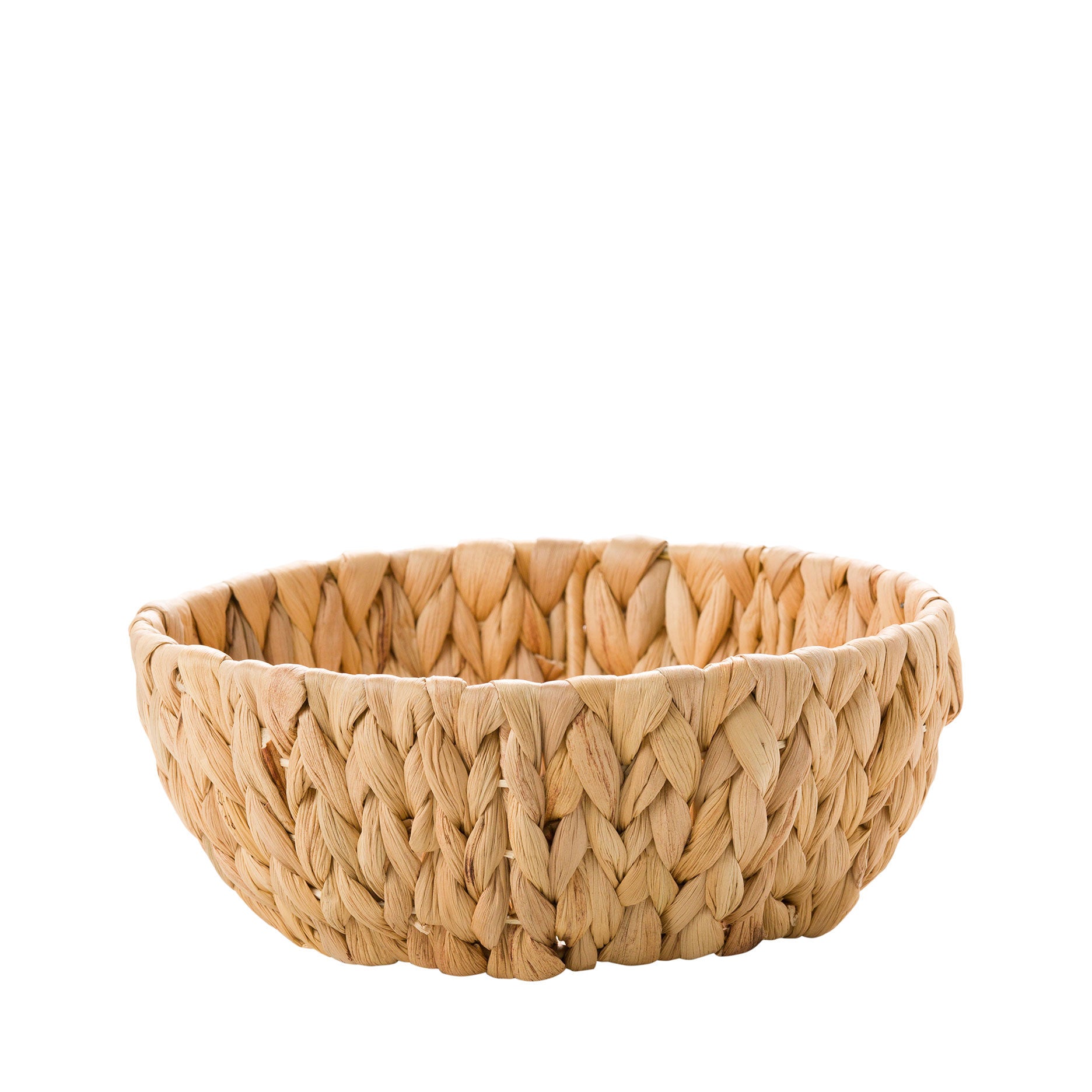 Weave niedriger runder Korb